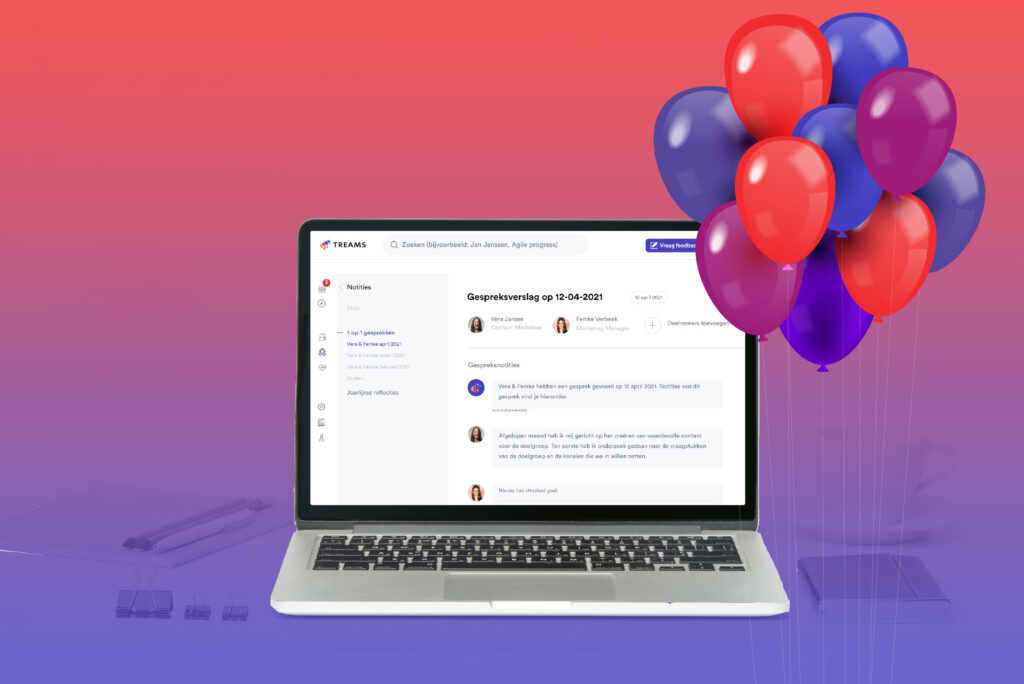 Haal nog meer uit je 1-op-1 gesprekken met onze nieuwe feature: notities