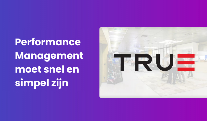 Performance Management moet slim en simpel zijn